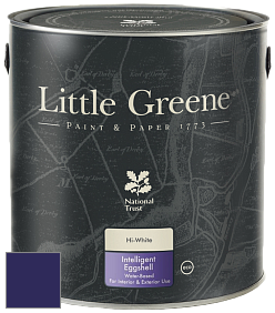 Краска Little Greene Intelligent Eggshell полуматовая моющаяся краска цвет RAL 5022 