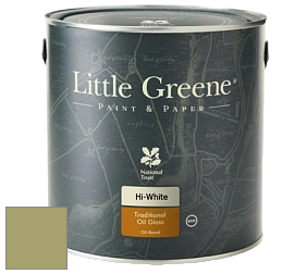 Краска Little Greene Traditional Oil Gloss высокоглянцевая масляная краска цвет NCS S 3030-G60Y 