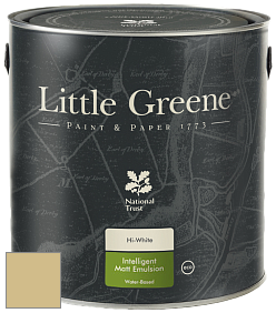 Краска Little Greene Ultimatt Intelligent Matt Emulsion матовая моющаяся краска цвет RAL 1001 