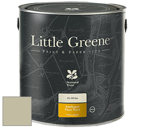 Краска Little Greene Intelligent Floor Paint полуглянцевая быстросохнущая краска цвет LG322 Book Room Green