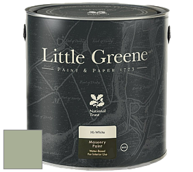 Краска Little Greene Intelligent Masonry Paint матовая колеруемая краска цвет LG295 Boringdon Green