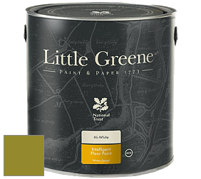 Краска Little Greene Intelligent Floor Paint полуглянцевая быстросохнущая краска цвет NCS S 3065-G60Y 