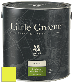 Краска Little Greene Ultimatt Intelligent Matt Emulsion матовая моющаяся краска цвет RAL 1016 