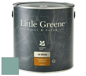 Краска Little Greene Traditional Oil Gloss высокоглянцевая масляная краска цвет NCS S 3020-B70G 