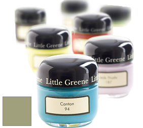 Краска Little Greene Sample Pot баночка краски цвет LG79 Normandy Grey