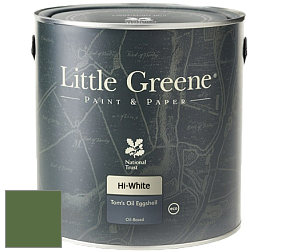 Краска Little Greene Tom’s Oil Eggshell полуматовая масляная краска цвет NCS S 5040-G30Y 
