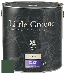 Краска Little Greene Intelligent Eggshell полуматовая моющаяся краска цвет NCS S 7020-G10Y 