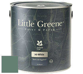 Краска Little Greene Tom’s Oil Eggshell полуматовая масляная краска цвет NCS S 5020-B90G 