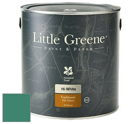 Краска Little Greene Traditional Oil Gloss высокоглянцевая масляная краска цвет NCS S 4040-B90G 