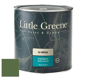 Краска Little Greene Intelligent Satinwood полуглянцевая моющаяся краска цвет NCS S 5040-G30Y 