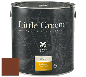 Краска Little Greene Intelligent Floor Paint полуглянцевая быстросохнущая краска цвет RAL 8029 