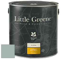 Краска Little Greene Intelligent Floor Paint полуглянцевая быстросохнущая краска цвет LG101 Celestial Blue