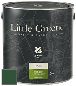 Краска Little Greene Ultimatt Intelligent Matt Emulsion матовая моющаяся краска цвет LG298 Puck