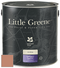 Краска Little Greene Intelligent Eggshell полуматовая моющаяся краска цвет NCS S 3030-Y60R 