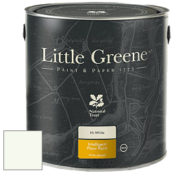 Краска Little Greene Intelligent Floor Paint полуглянцевая быстросохнущая краска цвет LG346 Haye White