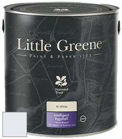 Краска Little Greene Intelligent Eggshell полуматовая моющаяся краска цвет NCS S 0603-R80B 