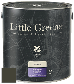 Краска Little Greene Intelligent Eggshell полуматовая моющаяся краска цвет RAL 6014 