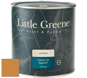 Краска Little Greene Interior Oil Eggshell полуматовая масляная краска цвет LG350 Ashes of Marigold