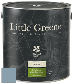 Краска Little Greene Ultimatt Intelligent Matt Emulsion матовая моющаяся краска цвет LG276 Grey Stone