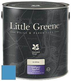 Краска Little Greene Intelligent Eggshell полуматовая моющаяся краска цвет NCS S 2050-R90B 