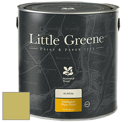 Краска Little Greene Intelligent Floor Paint полуглянцевая быстросохнущая краска цвет NCS S 2040-G80Y 