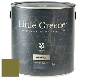 Краска Little Greene Tom’s Oil Eggshell полуматовая масляная краска цвет NCS S 4550-G60Y 