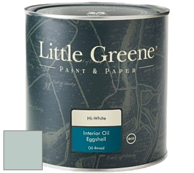 Краска Little Greene Interior Oil Eggshell полуматовая масляная краска цвет LG366 Celestial Blue - Deep