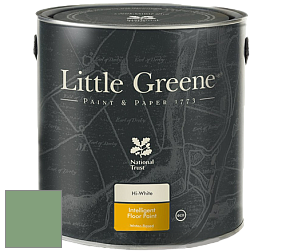 Краска Little Greene Intelligent Floor Paint полуглянцевая быстросохнущая краска цвет NCS S 3030-G20Y 