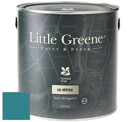 Краска Little Greene Tom’s Oil Eggshell полуматовая масляная краска цвет NCS S 4040-B20G 