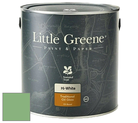 Краска Little Greene Traditional Oil Gloss высокоглянцевая масляная краска цвет NCS S 2040-G20Y 