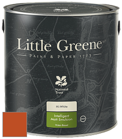 Краска Little Greene Ultimatt Intelligent Matt Emulsion матовая моющаяся краска цвет RAL 2001 