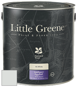 Краска Little Greene Intelligent Eggshell полуматовая моющаяся краска цвет NCS S 1002-G 