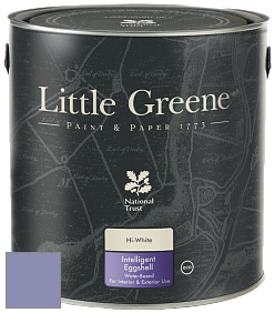 Краска Little Greene Intelligent Eggshell полуматовая моющаяся краска цвет NCS S 3030-R60B 