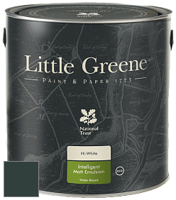 Краска Little Greene Ultimatt Intelligent Matt Emulsion матовая моющаяся краска цвет RAL 6012 