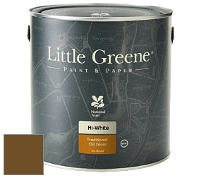 Краска Little Greene Traditional Oil Gloss высокоглянцевая масляная краска цвет RAL 8008 