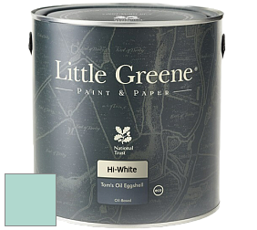 Краска Little Greene Tom’s Oil Eggshell полуматовая масляная краска цвет NCS S 1020-B70G 