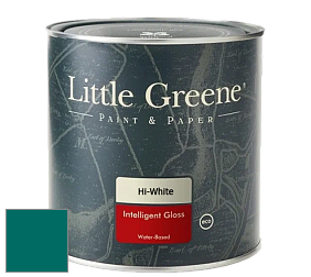 Краска Little Greene Intelligent Gloss глянцевая моющаяся краска цвет NCS S 4550-B50G 