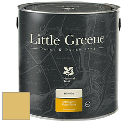 Краска Little Greene Intelligent Floor Paint полуглянцевая быстросохнущая краска цвет LG53 Light Gold