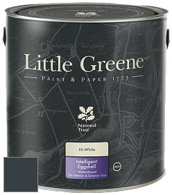 Краска Little Greene Intelligent Eggshell полуматовая моющаяся краска цвет RAL 7016 