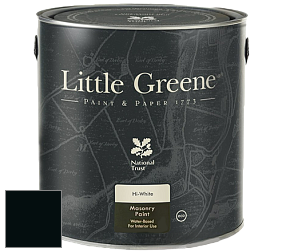 Краска Little Greene Intelligent Masonry Paint матовая колеруемая краска цвет LG119 Jack Black