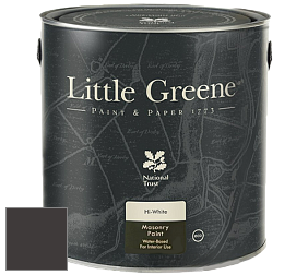 Краска Little Greene Intelligent Masonry Paint матовая колеруемая краска цвет RAL 8019 