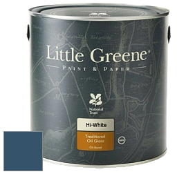 Краска Little Greene Traditional Oil Gloss высокоглянцевая масляная краска цвет NCS S 6030-R90B 