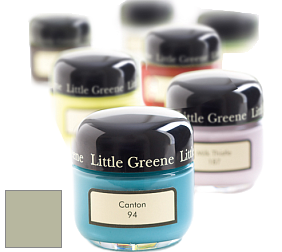 Краска Little Greene Sample Pot баночка краски цвет LG78 Tracery II
