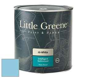 Краска Little Greene Intelligent Satinwood полуглянцевая моющаяся краска цвет LG253 Regency Blue