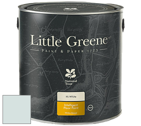 Краска Little Greene Intelligent Floor Paint полуглянцевая быстросохнущая краска цвет LG365 Celestial Blue - Mid