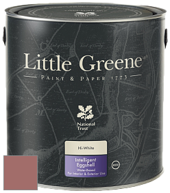 Краска Little Greene Intelligent Eggshell полуматовая моющаяся краска цвет NCS S 4030-Y90R 