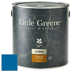 Краска Little Greene Traditional Oil Gloss высокоглянцевая масляная краска цвет NCS S 3065-R90B 