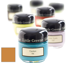 Краска Little Greene Sample Pot баночка краски цвет LG350 Ashes of Marigold