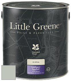 Краска Little Greene Intelligent Eggshell полуматовая моющаяся краска цвет NCS S 2005-G30Y 