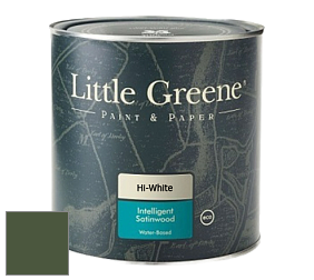 Краска Little Greene Intelligent Satinwood полуглянцевая моющаяся краска цвет RAL 6003 